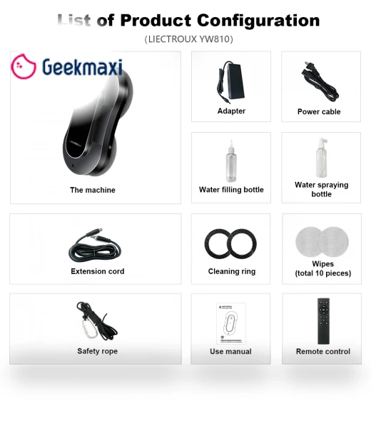 Robot Window Cleaner — Smart Cleaning Robots, Liectroux