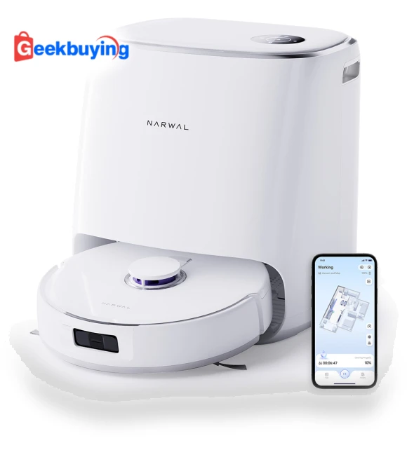 Robotic Vacuum and Mop — Smart Cleaning Robots, Narwal