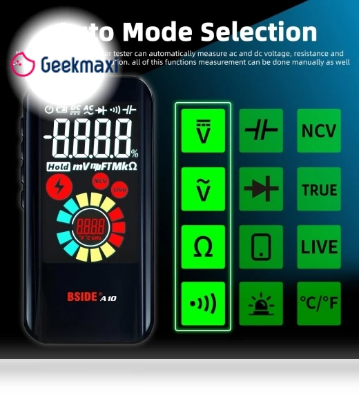 Smart Digital Multimeter — Multimeters & Analyzers, BSIDE