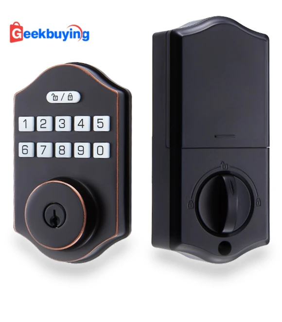 Smart Password Key Door Lock — Security Locks, Geekbes