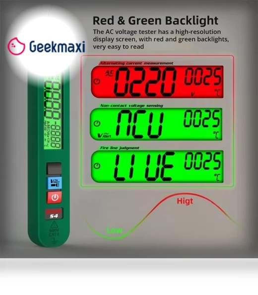 Smart Voltage Tester — Battery Testers, BSIDE
