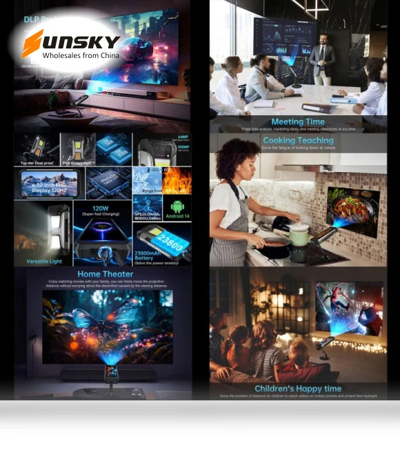 Tank 2 Pro Night Vision Projector Rugged Phone — Network Phones, Unihertz