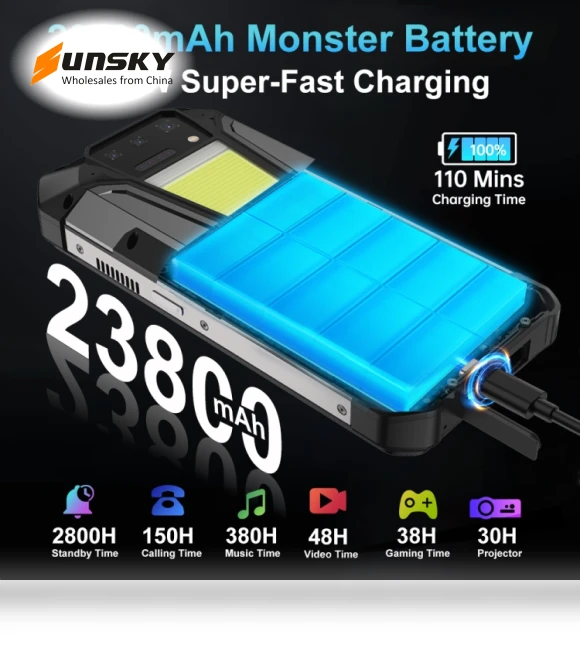 Tank 2 Pro Night Vision Projector Rugged Phone — Network Phones, Unihertz