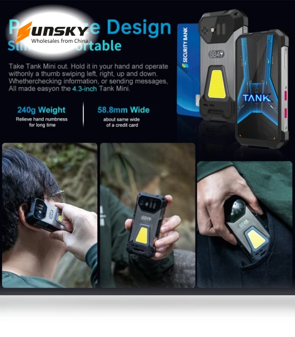Tank mini 1 Night Vision Version — Selfie Lights, Unihertz