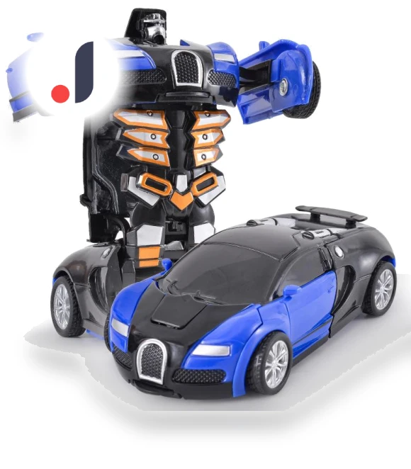 Automatic Deformation Robot Car Toy — Interactive Figures & Robots, Fourall-Model Cars