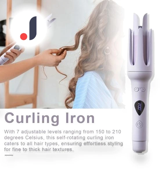 Automatic Hair Curling Iron — Curling Wands, Enjoy Smart Home
