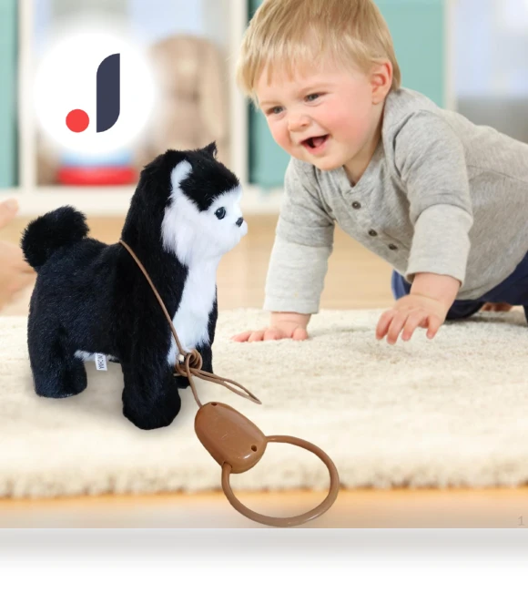 Automatic Plush Robot Cat Toy — Interactive, baby and kids