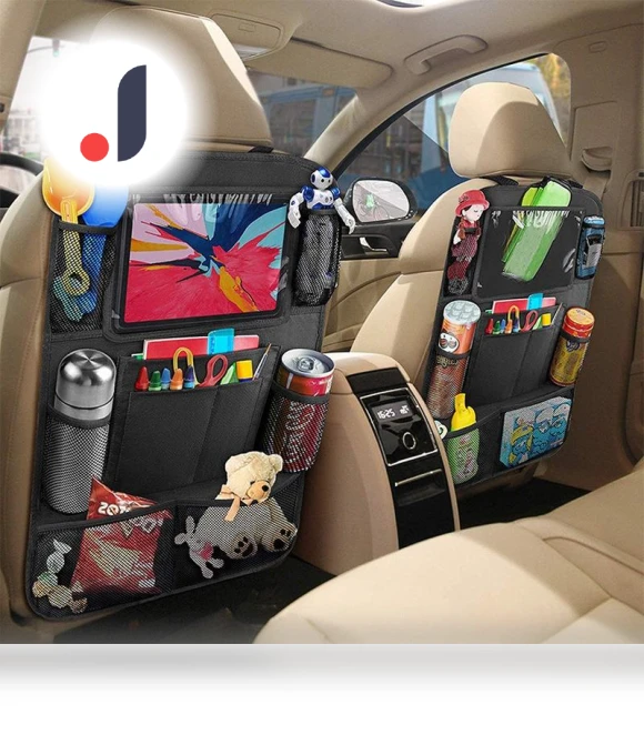 Car Back Seat Organizer with Touch Screen — , Li You Top