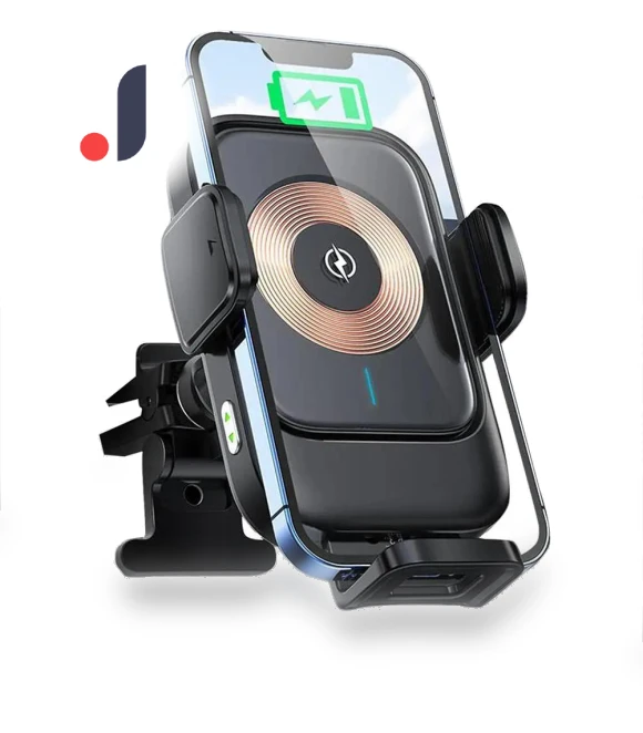 Car Phone Holder with Fast Charging — Dashboard Installation Kits, Reakosound