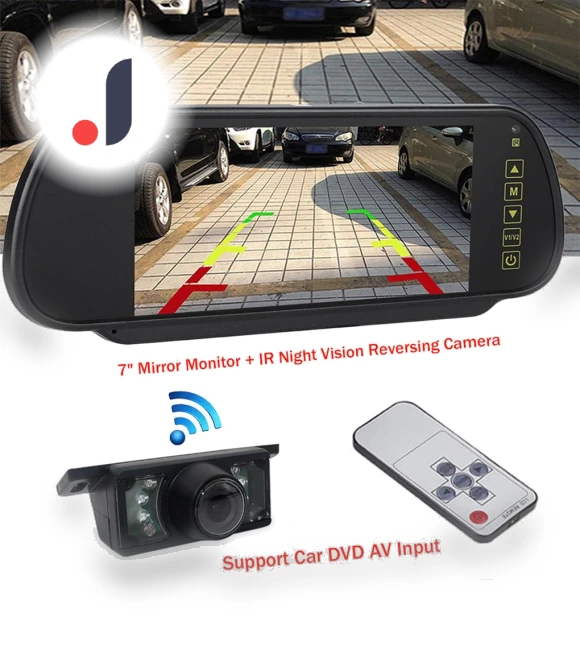 Car Rearview Mirror with Camera — Rearview Safety Systems, JOHO