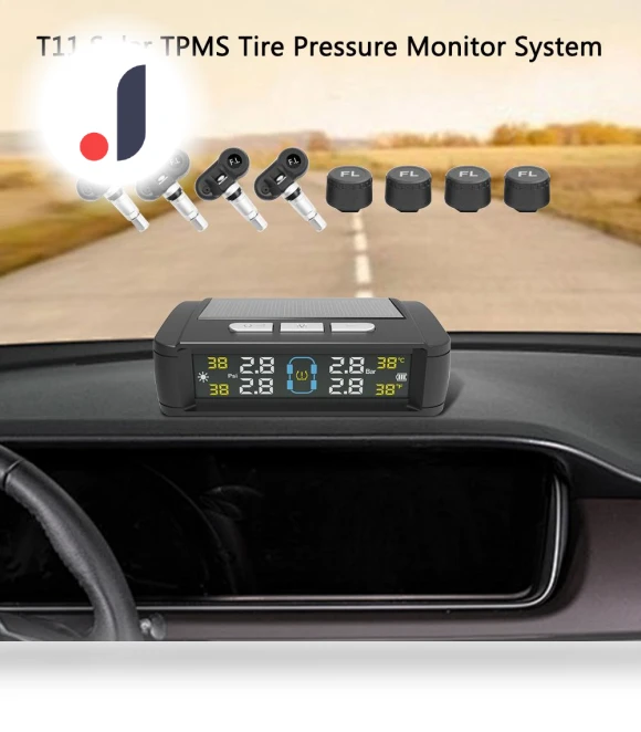 Car Tire Pressure Monitoring System with External Sensors — TPMS Sensor Replacements, AINYSZIN Automotive Parts