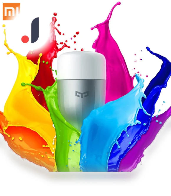 Colorful Smart Bulb — Light Sockets, Xiaomi