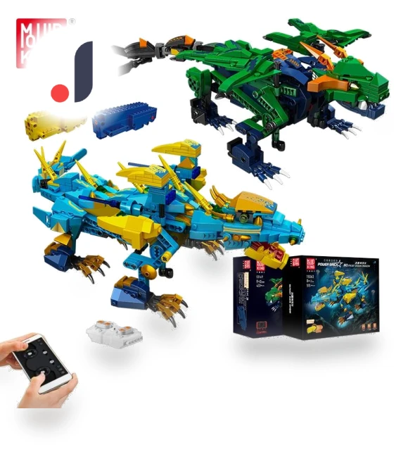 Creative Robot Dragon — Construction Kits, MOLD KING