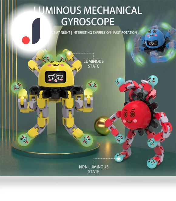 Deforming Robot Octopus — Construction Kits, Niubiplus