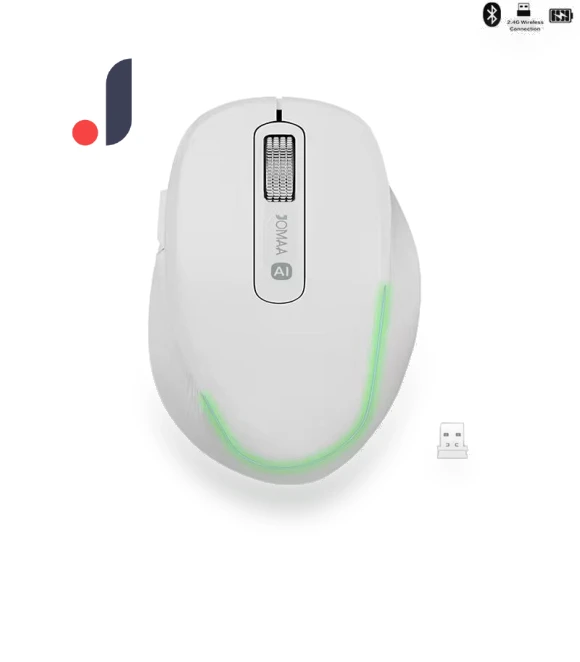 Dual Mode Wireless Rechargeable Silent AI Mouse — Mouse Pads, SeenDa