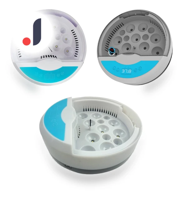 Egg Incubator with Temperature Display — Egg Trays, TOMTOP JMS