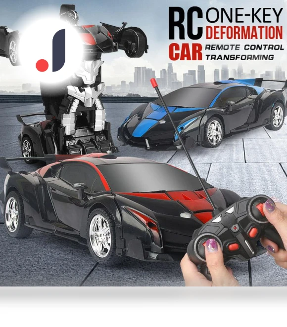 Electric Remote Control Car 2 in 1 — Interactive Figures & Robots, Carrefour home