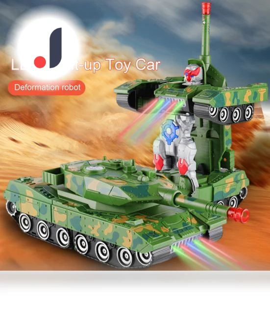 Electric Transforming Robot-Car Toy — Interactive Figures & Robots, SUNJOY HOUSE