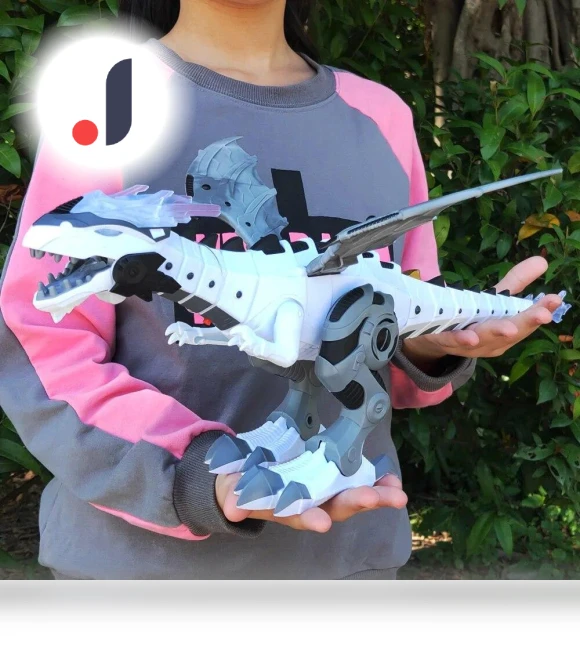 Electronic Walking Dinosaur Toy — Interactive Learning Devices, LYZRC
