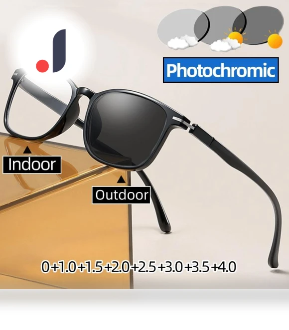 Fashionable Smart Photochromic Reading Glasses — Smart Glasses, Exquisite glasses