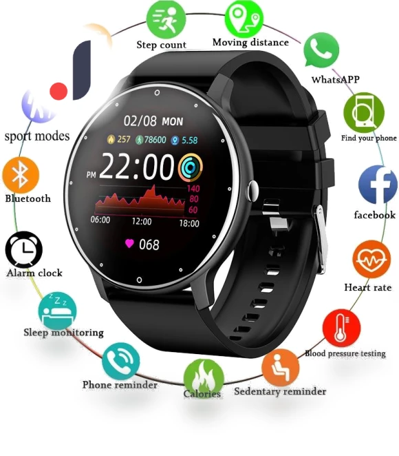 Fitness Smartwatch — Smartwatches, VA VA VOOM