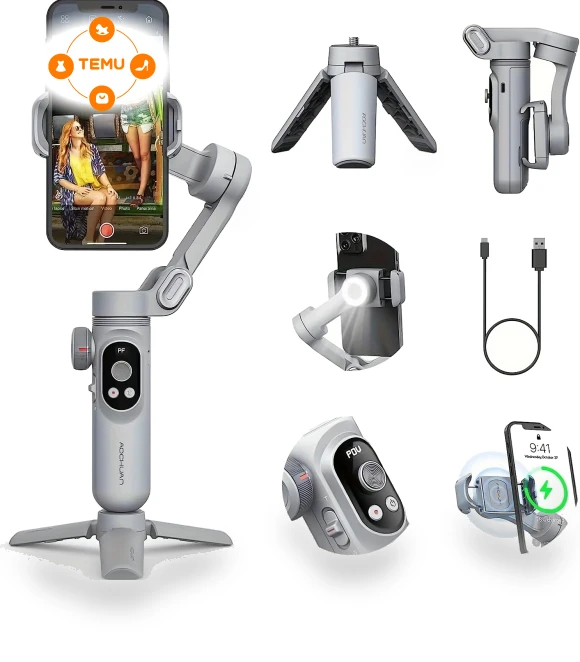 Gimbal Smart X Pro — Steady Shots, Aochuan