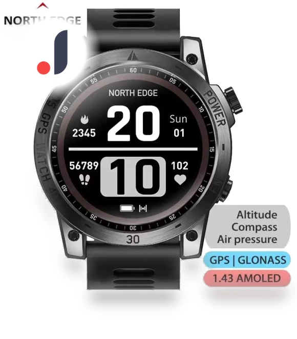 GPS Sports Smartwatch — Smartwatches, NORTH EDGE