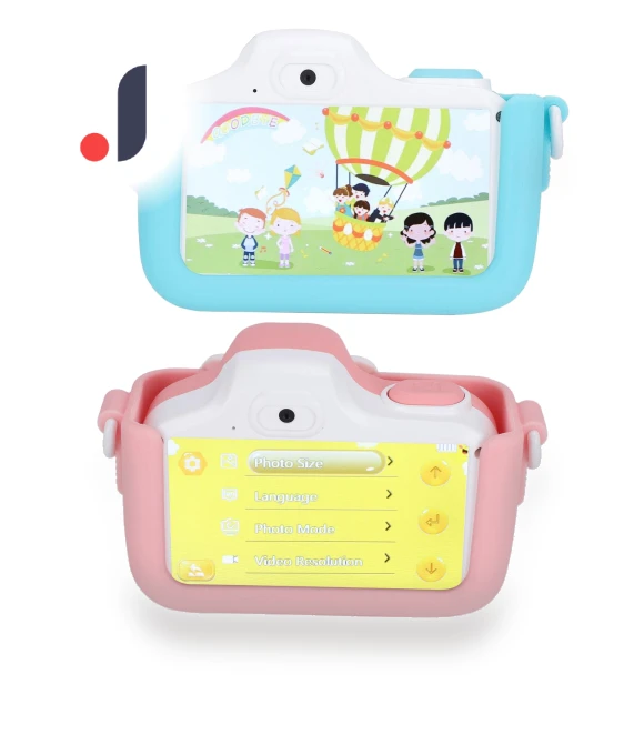 HD IPS Touchscreen Kids Digital Camera — Interactive Animal Companions, ZY-jieri