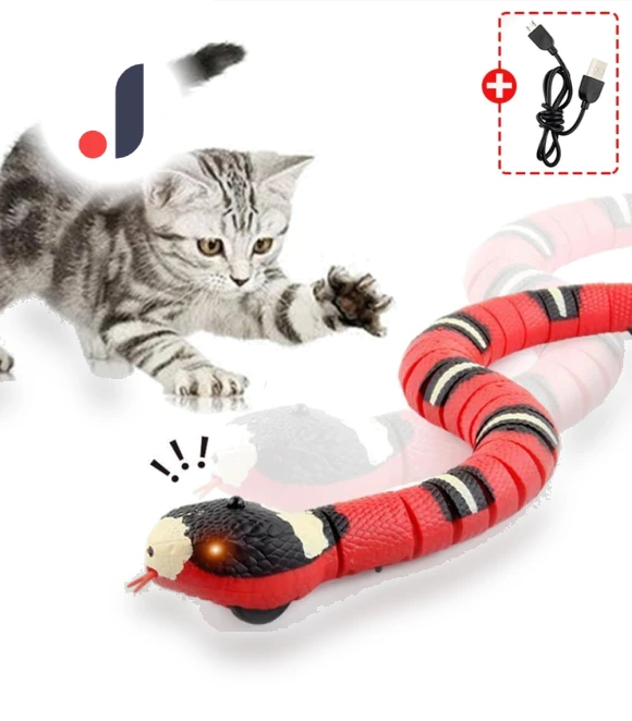 Interactive Automatic Electronic Snake Toy — Cat Playthings, Exquisite pets