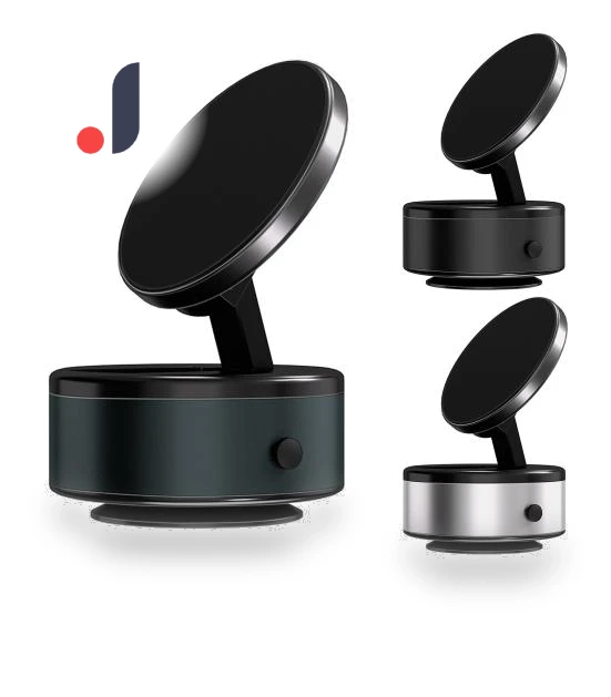 Magnetic Car Phone Mount — Dashboard Installation Kits, electronic