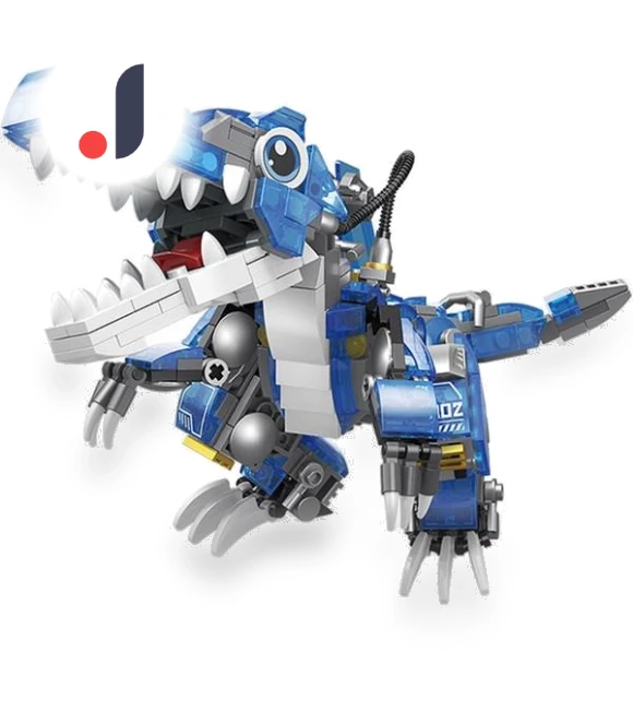 Mini Block Dinosaur Robot Spino — Interactive Animal Companions, Board M Factory