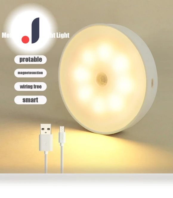 Motion Sensor LED Light — Night Lights, Home Whispers