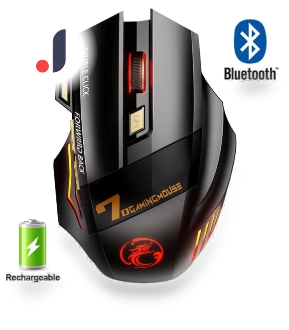 Rechargeable Wireless Gaming Mouse — Mouse Pads, Jumaocun-Fashions