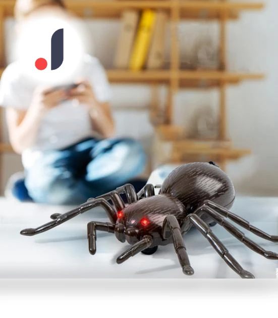 Remote Control Spider Toy — Interactive Figures & Robots, Talos Party Carnival