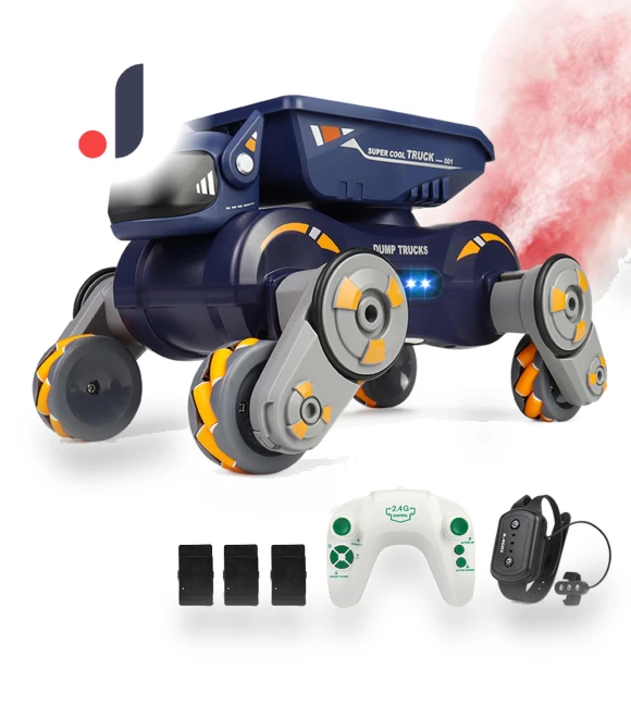 Remote Control Sprayer Machine — Interactive Figures & Robots, TOMTOP JMS