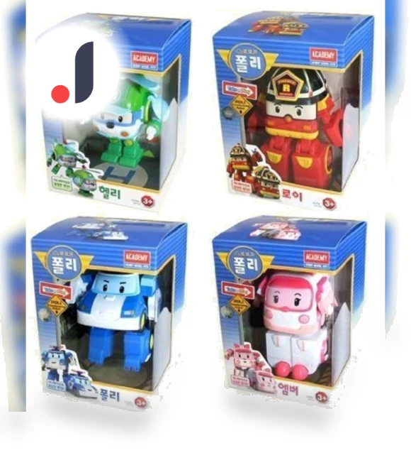 Robot Transformer Toy Set — Playsets, ROBOCAR POLI