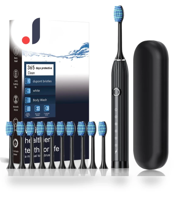 Smart Electric Toothbrush — Rotating Electric Toothbrushes, Light makeup