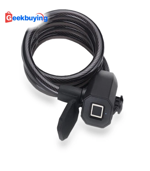 Smart Fingerprint Cable Lock — Luggage Locks, PVY