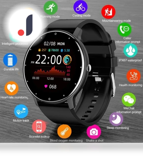 Smart Fitness Tracker Watch — Smartwatches, ElectronicsHome