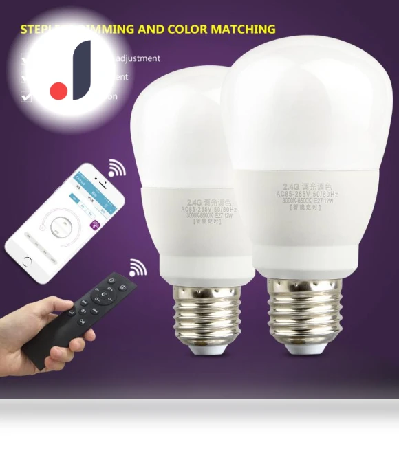 Smart LED Bulb with Remote Control — LED, Cosy Homes