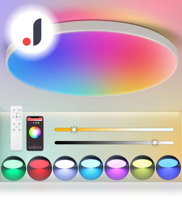 Smart LED Ceiling Light — Overhead Lighting, Canmeijia