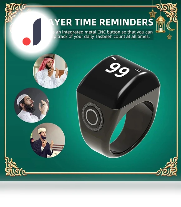 Smart Ring for Prayer Counting and Worship — Smart Rings, Essager Electronic