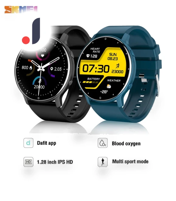 Smart Touchscreen Sports Fitness Tracker Watch — Smartwatches, Skmei
