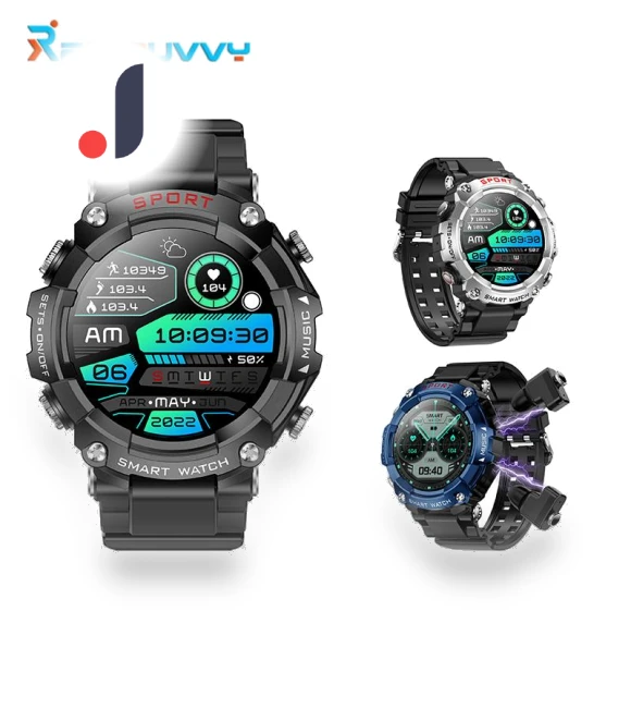 Smart Watch 2-in-1 with Bluetooth Headset — Smartwatches, Rainbuvvy