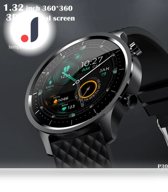 Smart Watch for Men with 3D Spherical Full Touch Screen — Smartwatches, SCIONE