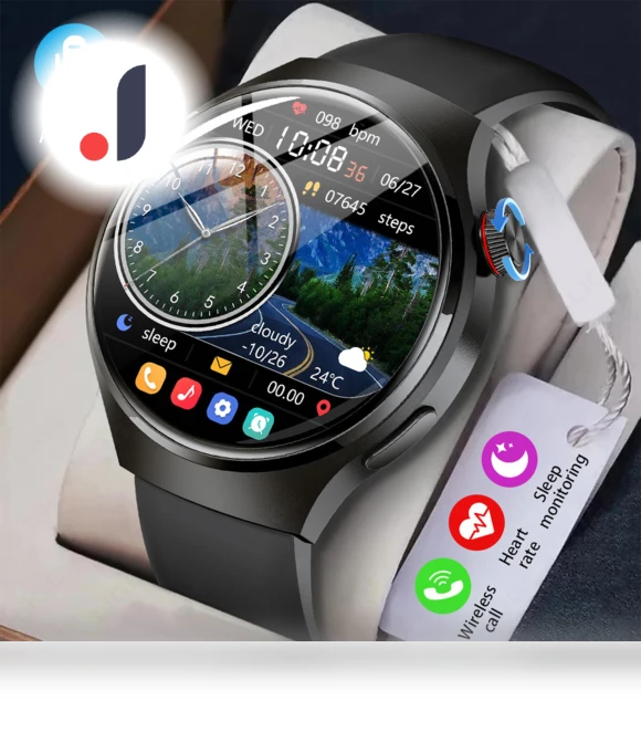 Smart Watch HD with Full Touch Screen — Wearable Accessories, LIGE