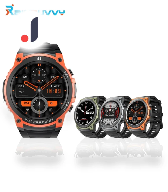 Smart Watch with AMOLED HD Touch Screen — Smartwatches, Rainbuvvy
