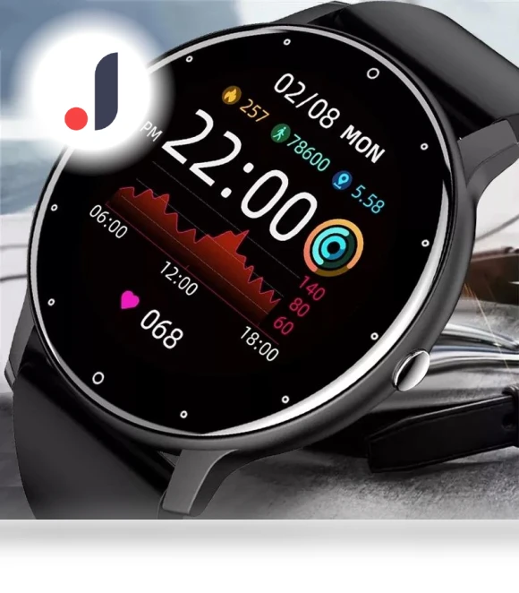 Smart Watch with Bluetooth Calling & Heart Rate Monitor — Smartwatches, SACOSDING
