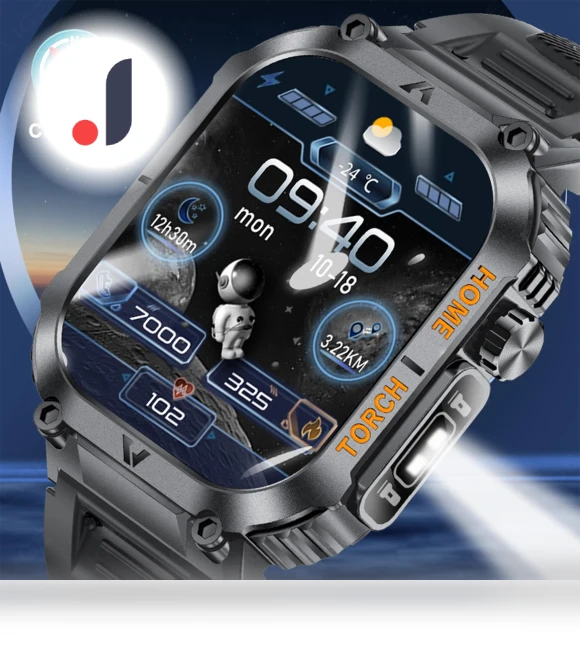 Smart Watch with LED Backlight — Smartwatches, LIGE