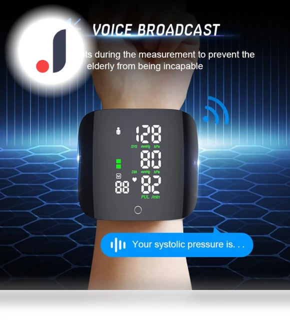 Smart Wrist Blood Pressure Monitor — Blood Pressure Monitors, Bobo Life
